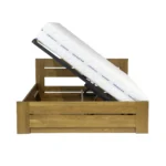 Łóżko bukowe LK 198 BOX, aranżacja we wnętrzu 7