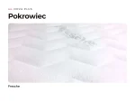 Materac Nova Plus: tkaniny pokrowca do wyboru