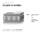 Materac Multi SoftCare: przekrój warstw, co jest w środku