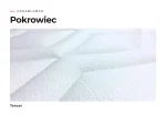 Materac Casablanca: tkaniny pokrowca do wyboru