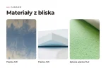 Materac Faraon: materiały warstw z bliska
