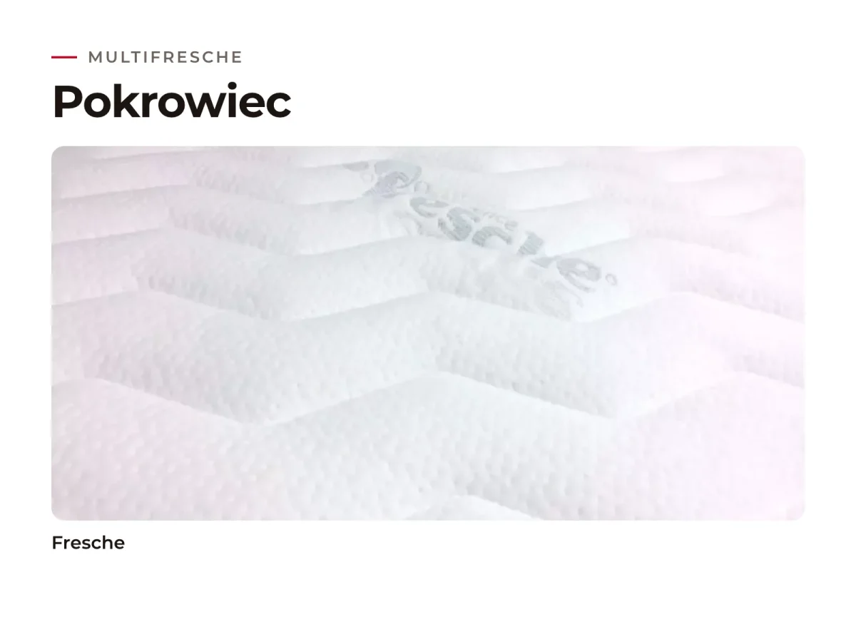 Materac Multifresche: tkaniny pokrowca do wyboru