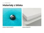 Materac Termopur: materiały warstw z bliska