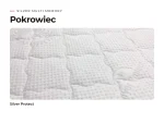 Materac Silver Multi Memory: tkaniny pokrowca do wyboru